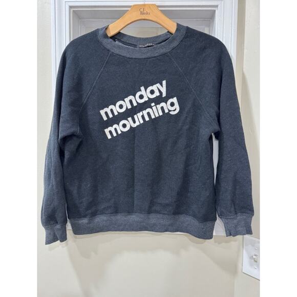 Wildfox Monday mourning sweatshirt - Picture 1 of 2